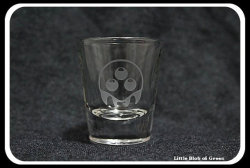 thedrunkenmoogle:  Metroid Shot Glassby LittleBlobofGreen - Ű.00