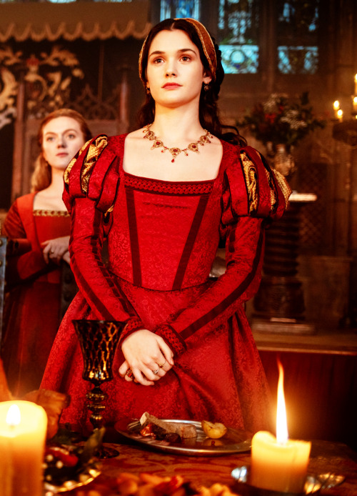 Sai Bennett as Mary Tudor in ‘The Spanish Princess’ (TV Series, 2019 - 2020).(Source: farfarawaysite