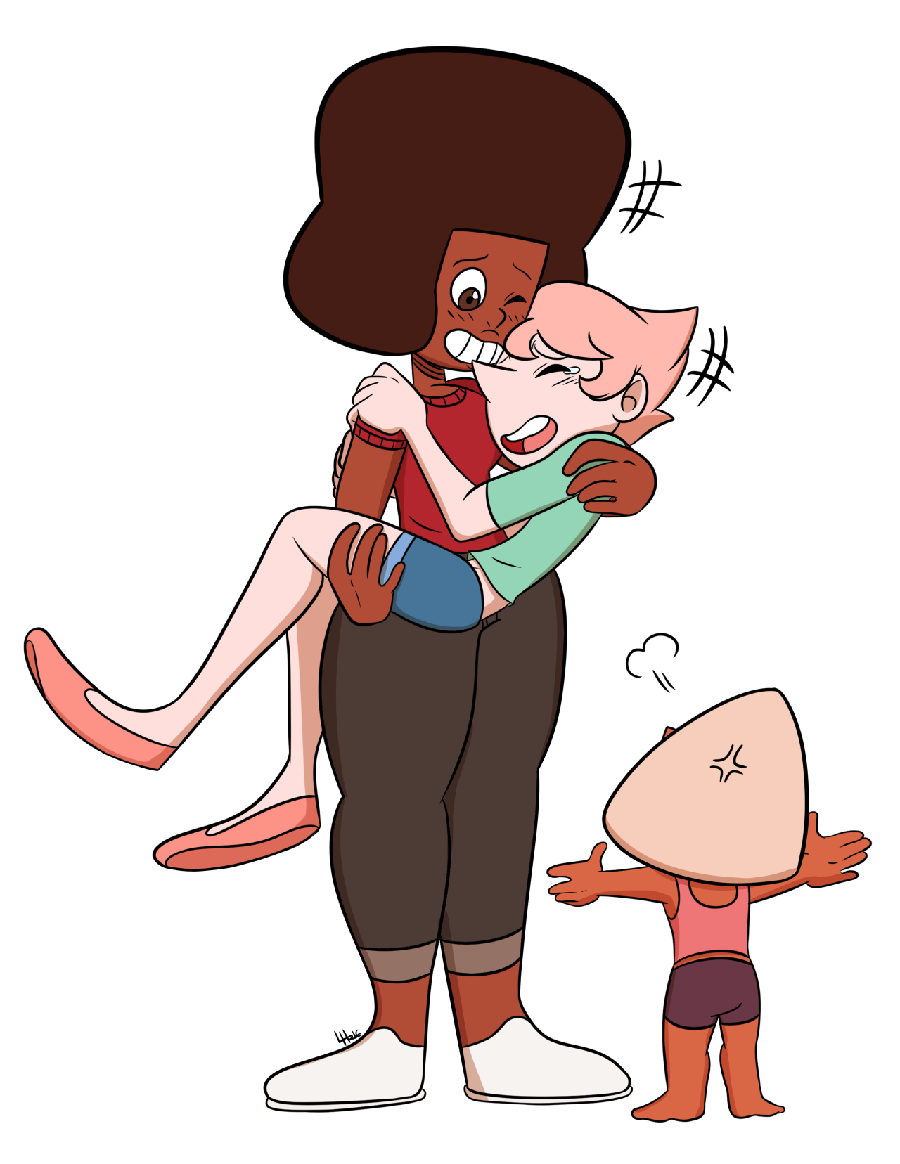 808lhr:  Garnet carry your daughter too!!  LOL this is based off of this ask that
