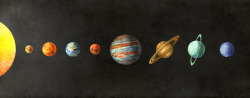 bestof-society6:  Solar System by Terry Fan