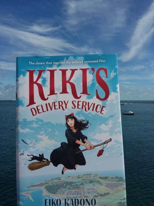 My copy of Kiki’s Delivery Service arrived in time for some reading by the sea. Sadly there was no s