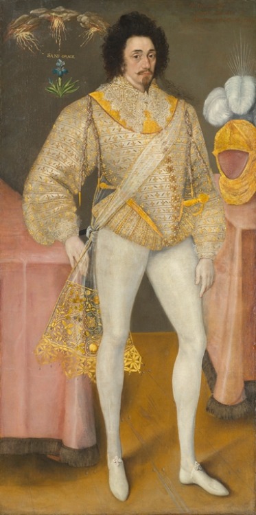 Portrait of a Gentleman; British School, c. 1590–95