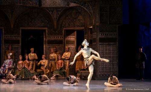 Dancers of the Paris Opera Ballet in Nureyev’s production of La Bayadère (click on images for names)