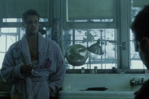 kobecryant:Brad Pitt in Fight Club (1999)