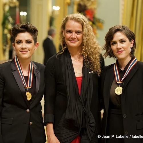 ithasoul: Tegan and Sara receiving the Governor General’s Performing Arts Awards 2018Photo:Jean P. L