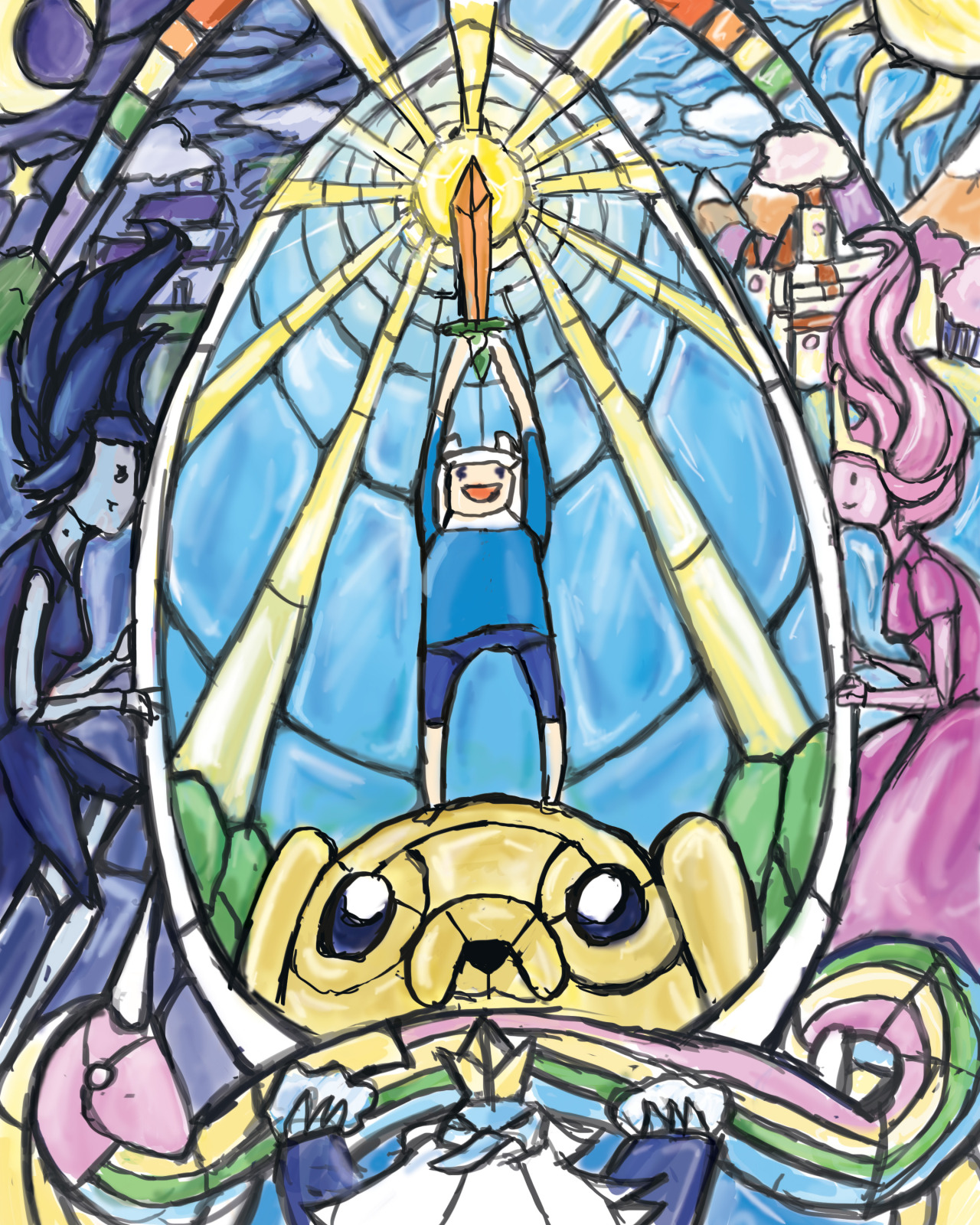 ninjakozmo:  Reminds me of the artwork from Zelda Windwaker.Art by Clockwork-Fox
