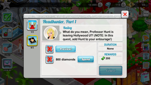 hssbailey:NEW QUEST! YOU CAN FINALLY RECRUIT HUNT OMG
