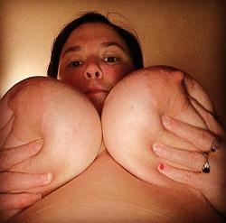 cuddlycougar:  Reblog if you love big tits 