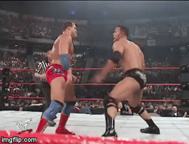 fit-black-superstars:goodtimesgreatmemories:In a rematch from No Mercy, The Rock