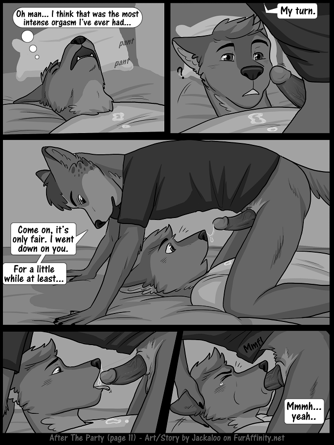 knot-another:  gayporntmnt:  itswolfieh:  This is After the Party - by Jackalo (Part