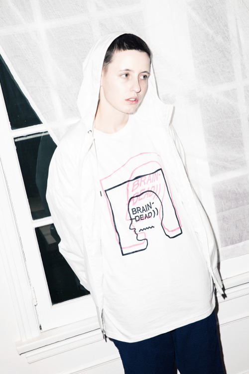 some images for brain dead’s first lookbook