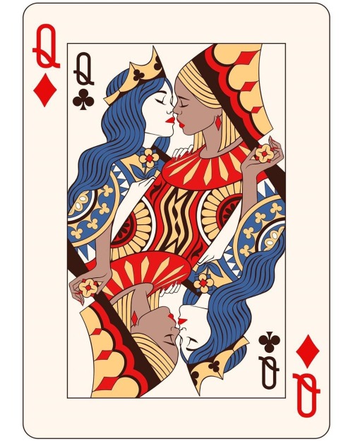 sosuperawesome: Mahdieh Farhadkiaei on Instagram Love this.  Would make for an excellent deck of cards. 