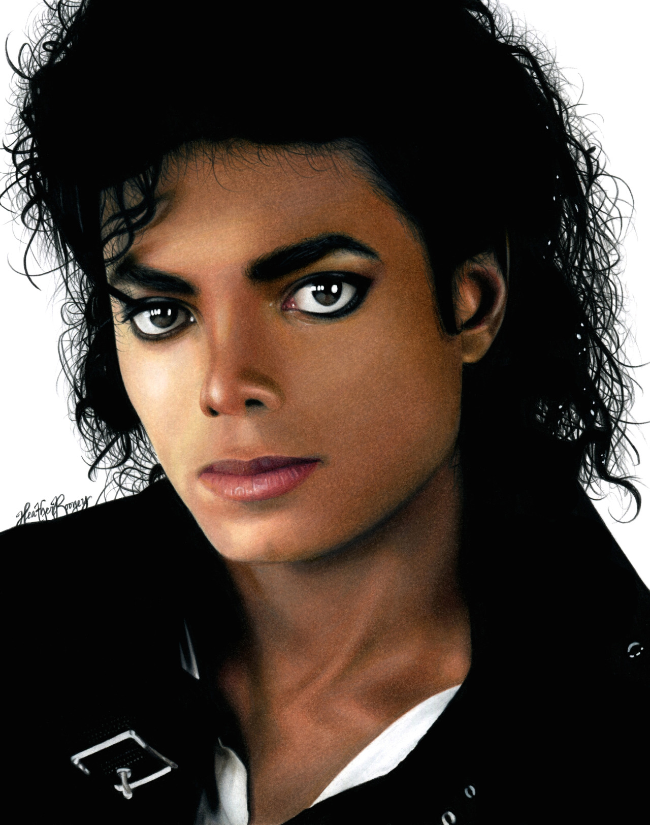 How to Draw the face of Michael Jackson with pencil « Drawing &  Illustration :: WonderHowTo