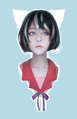 skyholic:  Hanekawa Tsubasa by zionenciel