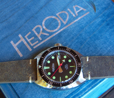 Herodia Sean Dive Watch [ #herodia #herodiawatch #wrist watch #divewatch #watch #diver #toolwatch #monsoonalgear ]