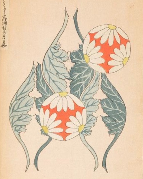 Smithsonian Libraries Online released Bijutsukai Japanese traditional pattern catalogues publis