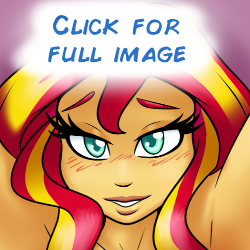 needs-more-butts:  Commission for Ser Fred, but teaser`ed posted in full on Pixiv. Since it features  PoVs of Sunset and “Lonestar”, better known as AJ’s real horse.     hnnnng <3 <3 <3