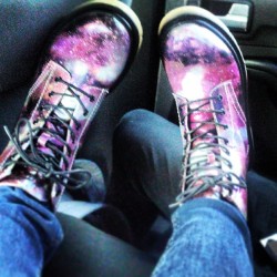 My Aaaawesomeee #Metallic #Galaxy #Boots ! Im In Love!