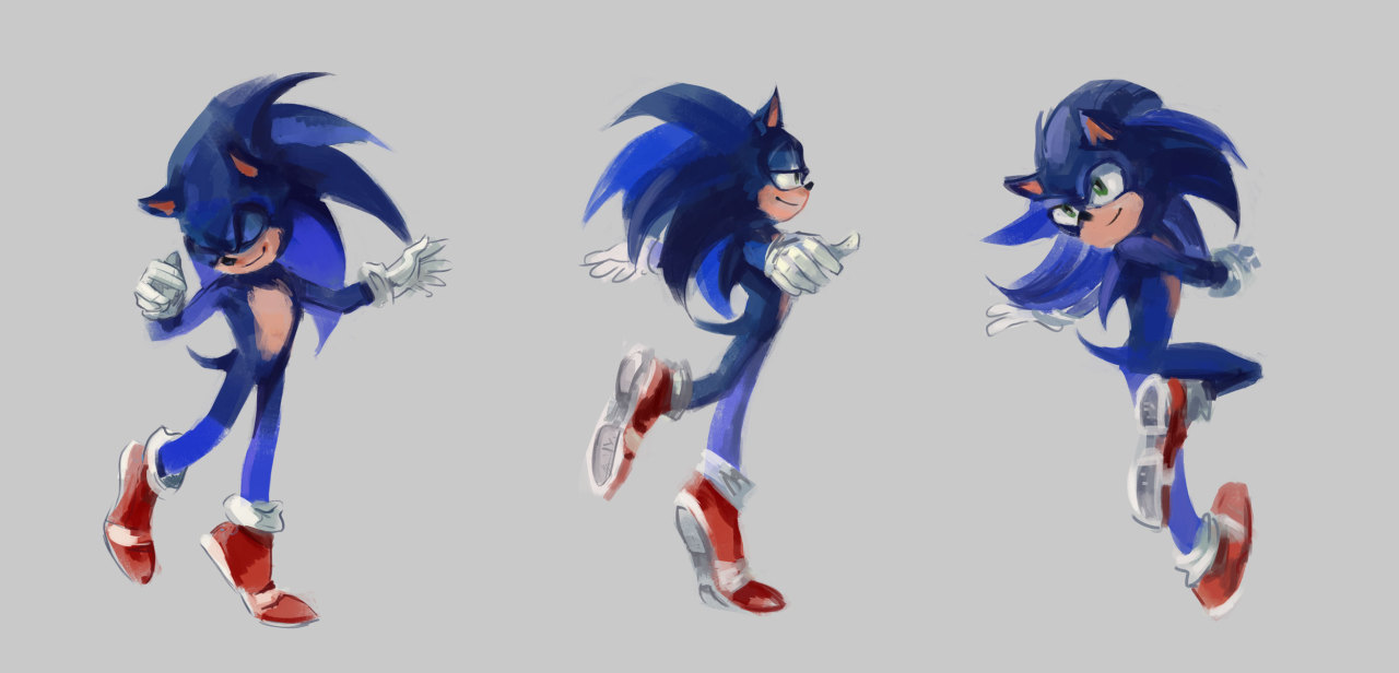 SONIC 3 HYPE — Sonic 3 concept Dark sonic design by @tharkflark1