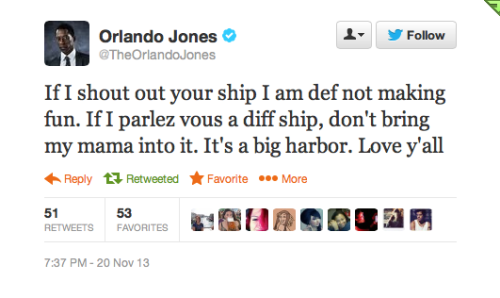 onamelancholyhill:markedwithgrace:No, Orlando was not joking when he said he ships DestielNo, Orland