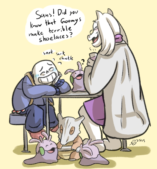 nintendonut1:Imagining drifter champion sans visiting professor toriel made my heart do the fruit-de