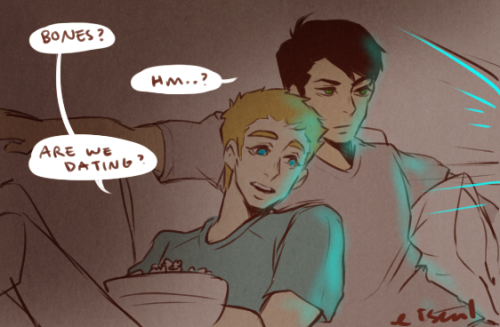 I Always Like To HC That Bones And Jim Were Essentially Dating Without Knowing That They Were? Like They