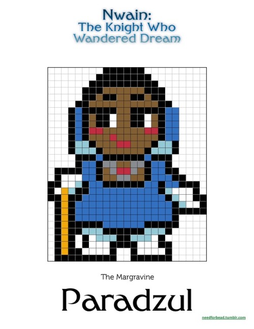 Nwain:  ParadzulNwain is an animated web comic created by Terrana Cliff.More Nwain perler bead 