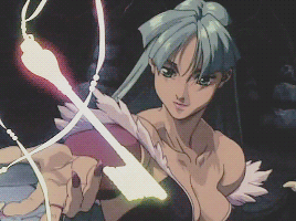 steamedtofu:  Morrigan Aensland in Night Warriors: Darkstalkers’ Revenge (1997)