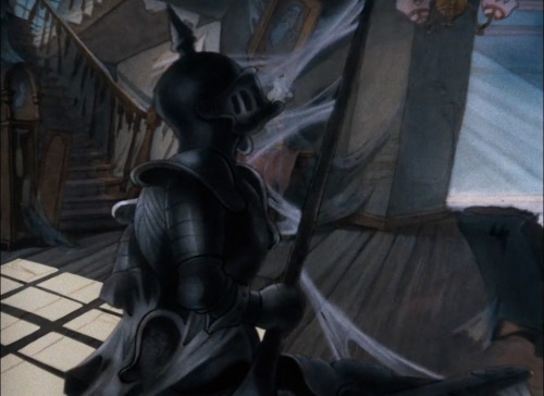 twoheadedfilmfanatic:  Backgrounds from the Disney short Lonsome Ghosts (1937)