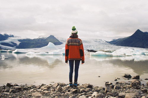  Iceland Adventures ! by Hello i’m Wild ! Via Flickr: Exploring Fjallsárlón <3 Canon AE-1 P