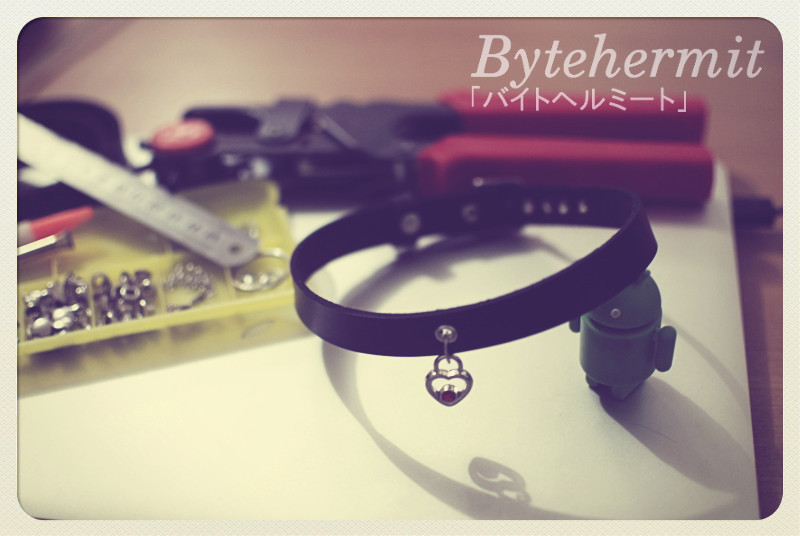 bytehermit:  self-made choker #001 