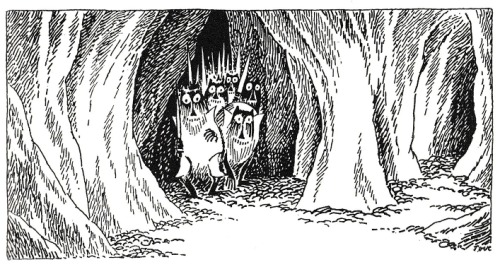 pizza-party:davescheidt:reptilmastaren:Did you know that Moomin creator Tove Jansson illustrated J.R.R Tolkiens The Hobb