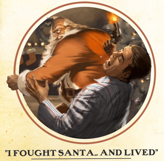 akiraita:  red-boston-batter:  It’s Christmas, you know what this means? IT’S TIME TO FIGHT SANTA  