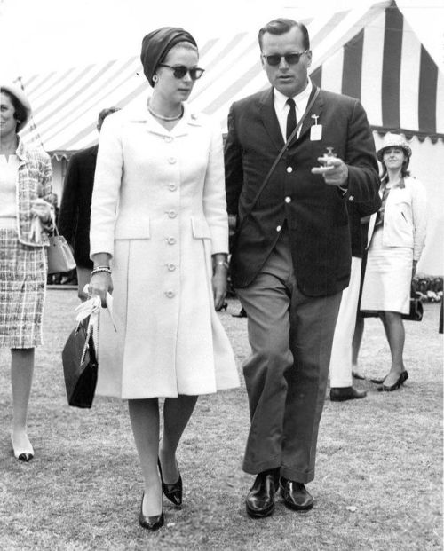 graceandfamily - Princess Grace talks to her brother, Jack Kelly,...