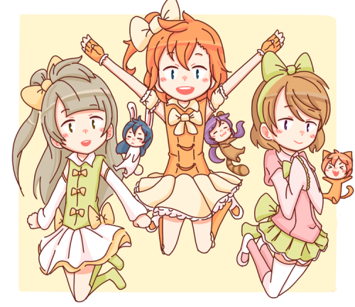 friedbun:☆ Magical Printemps Girls HonoKotoPana ☆