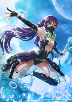 PSO2xLove Live! : Toujou Nozomi by subaru01rins