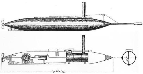 peashooter85:The Confederacy’s Forgotten Submarine FleetToday in History: The Attack of the CSS Davi