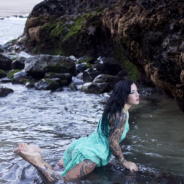milloux:  The set I shot of the #siren @edenvonhell is finally on @suicidegirls!
