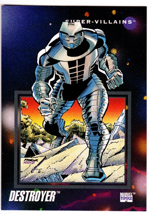 comicbookvault:  S U P E R -V I L L A I N S  Marvel Trading Cards (1992)