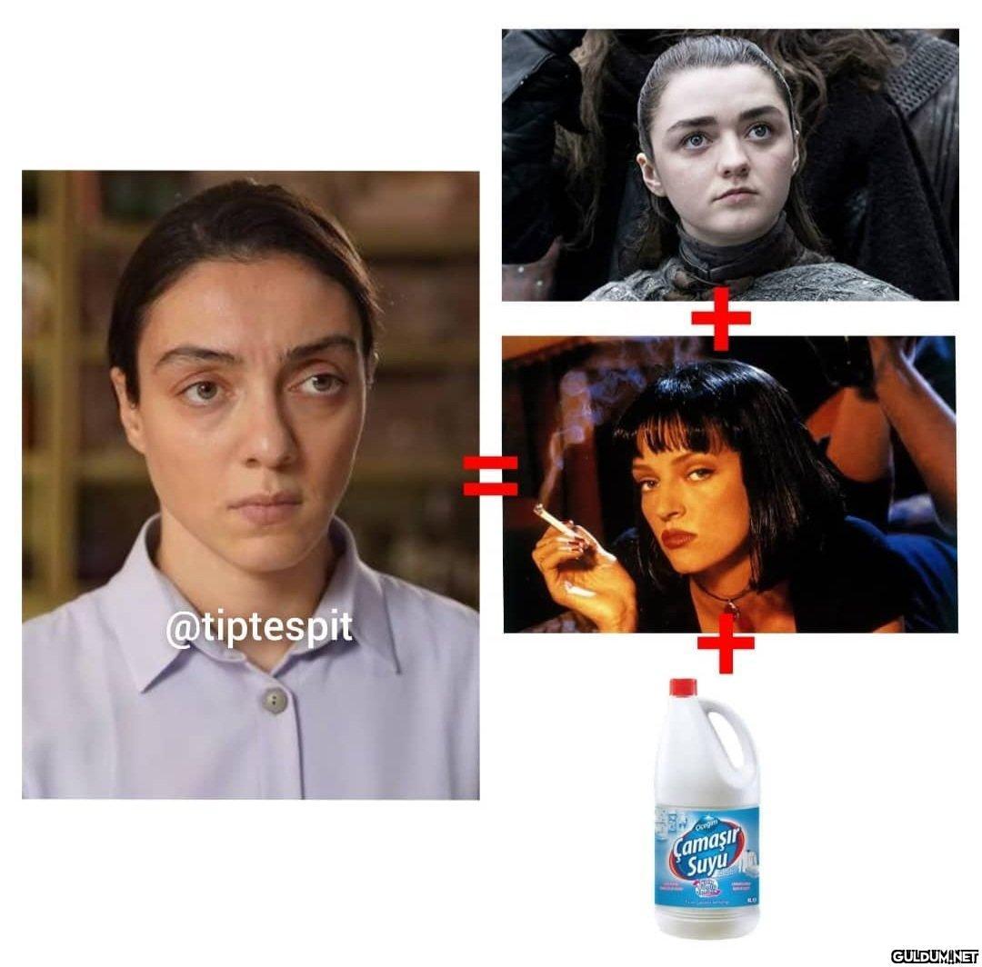 Arya Stark + Uma Thurman +...