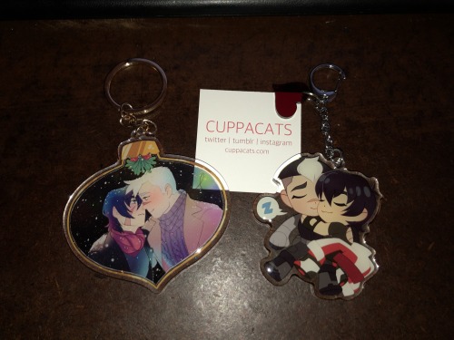 avidbeader: Got a pair of sweet Sheith charms from @cuppacats today!