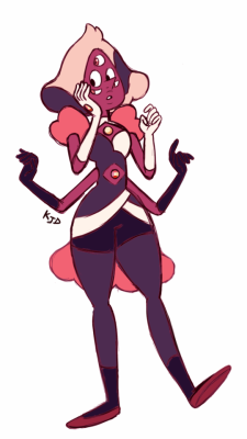 artifiziell:  Let’s take a little break from all this Rose madness….. Revamped Off-Colour Sardonyx at your service! Now in colour  I know realistically she probably wouldn’t have glasses but I couldn’t help myself, she just looks super cute with
