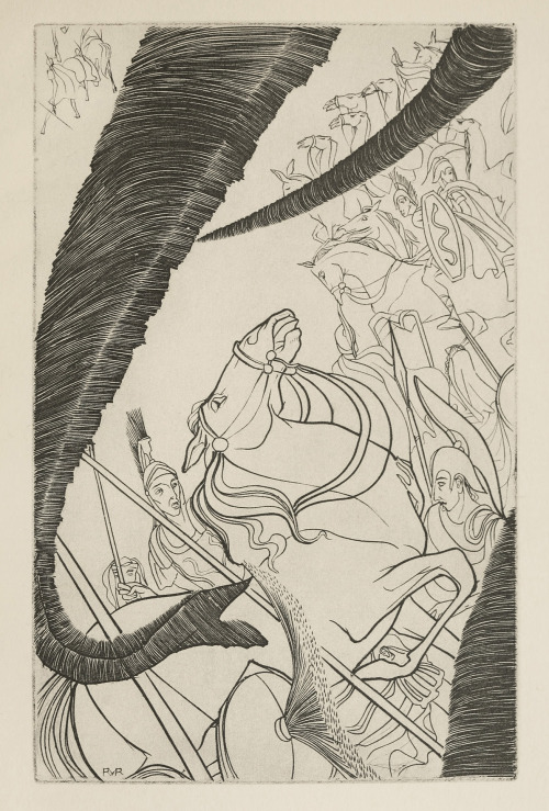 geritsel: Ru van Rossem - Book illustration etchings for Salambo by Gustave Flaubert.Source