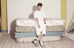 kirom:  Lee Kikwang BEAST - Good Luck: Album Jacket BTS [White Version] 