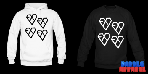 EXO - Wolf Logo (4x)Buy it here!Visit dapple apparel for more merchandise!Look under the EXO categor