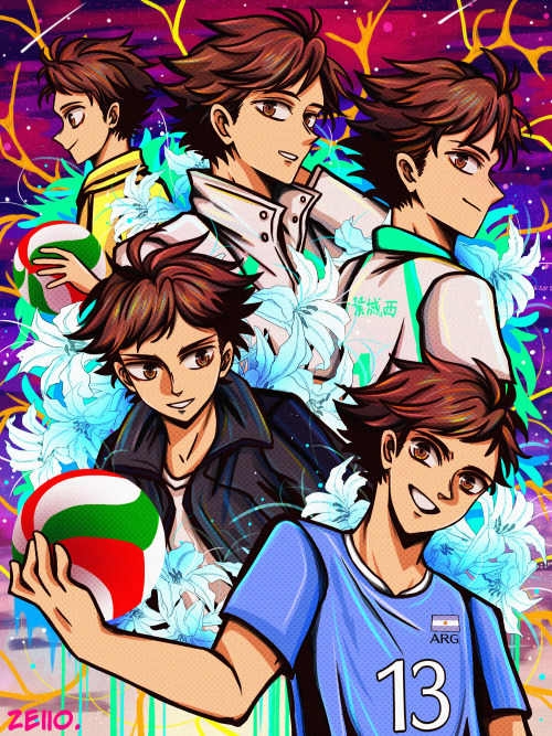 Belated Happy Birthday, Oikawa (I just found out last Wednesday my goodness haha) and Congratulation