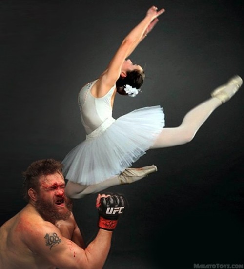 mma-gifs:  When Ballerinas Meet UFC Fighters (x)  Classic