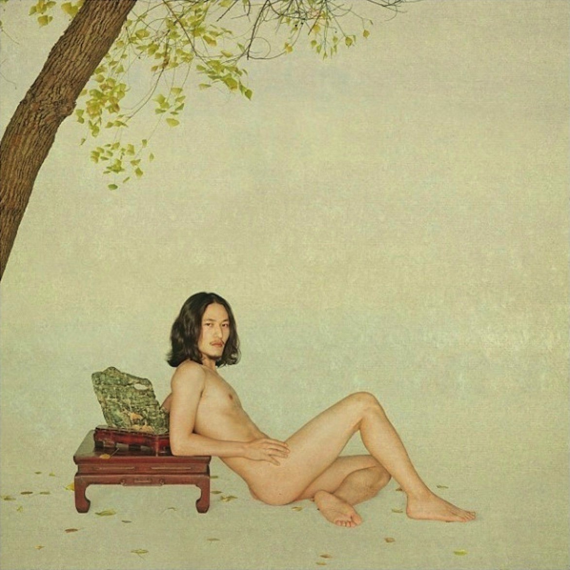 artoffreddieniem-blog:  【新文人美男摄影】国画工笔式PS；独此一家。选自中国摄影诗人@布法罗的树孙郡 