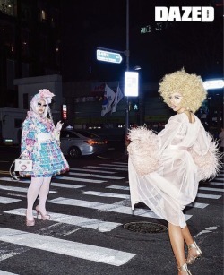 spankinbettie: Kim Chi and Naomi Smalls for Dazed Korea