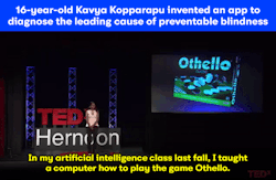 the-future-now:  Kavya Kopparapu, 16, invented